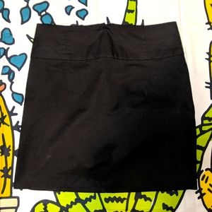 ZARA BASIC black mini skirt